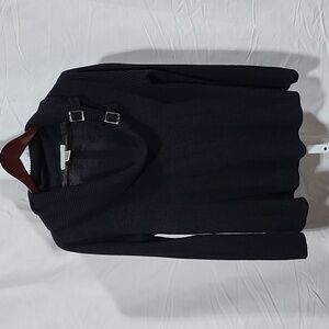 Vintage Suzie Black Cowl Neck Sweater Women's size XL